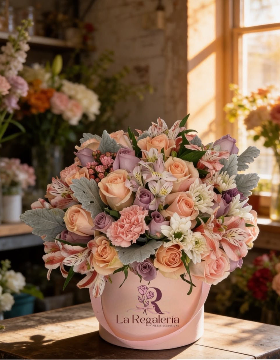 🌸 Caja de Flores Exclusiva - La Regalería